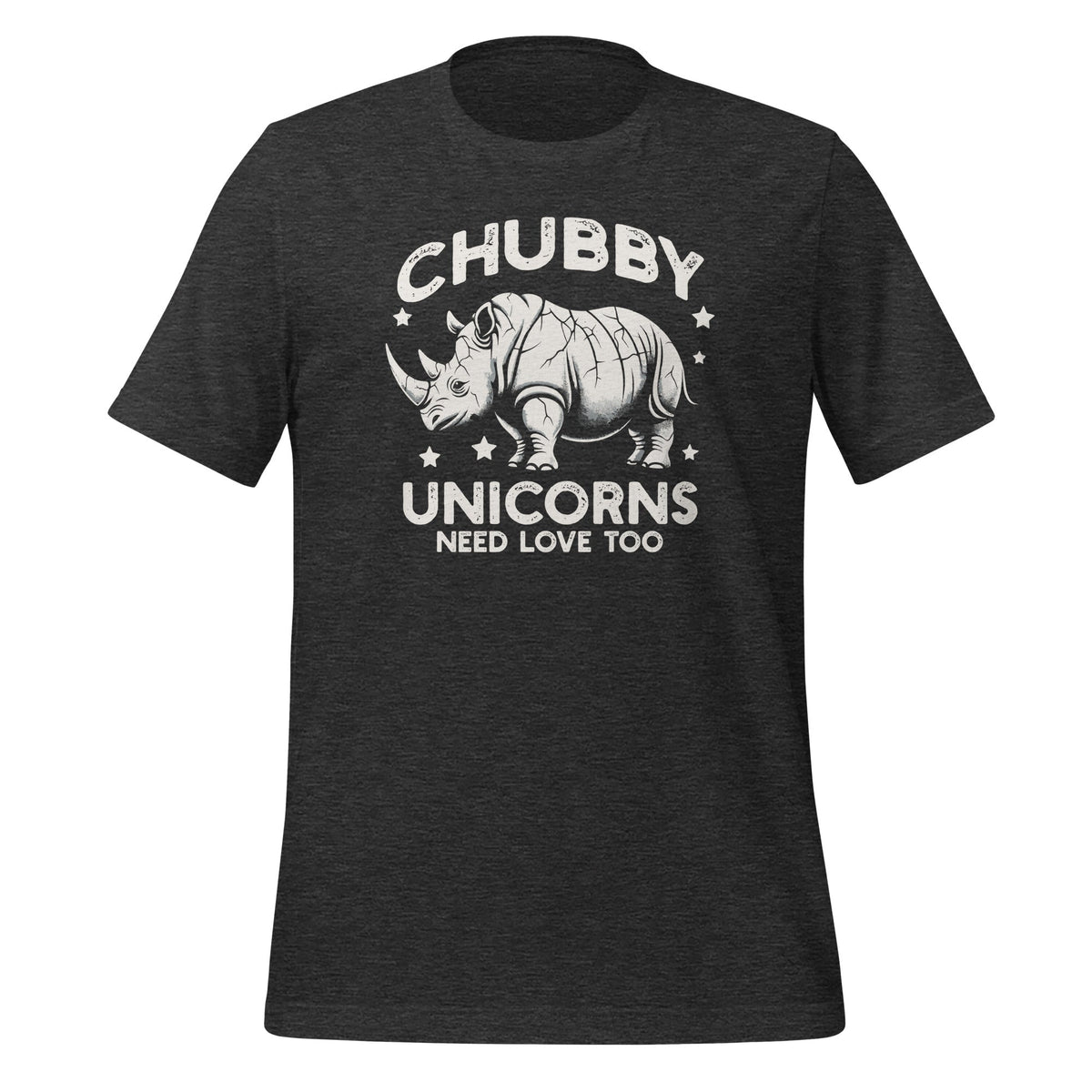 Chubby Unicorns Need Love Too Funny Rhinoceros Unisex product image 5