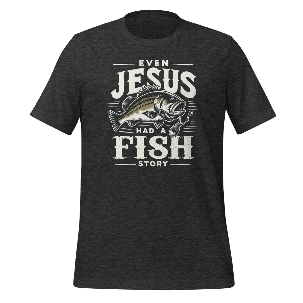 Even Jesus Had A Fish Story Funny Christian Fishing Lover product image 5