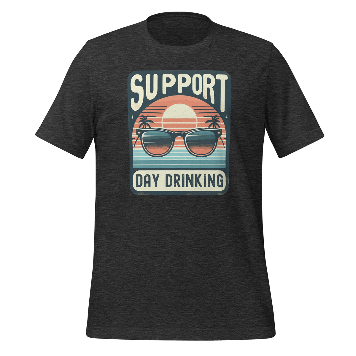 Support Day Drinking Funny Summer Beach Vacation Vintage product image 5