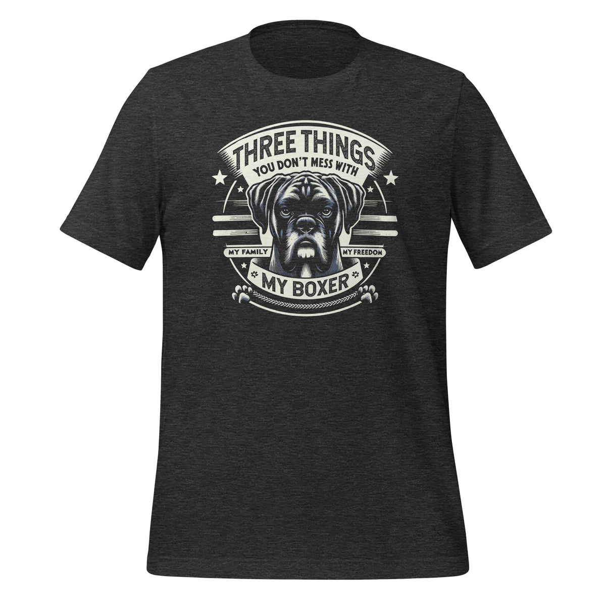 Three Things You Don't Mess With My Family - Boxer Dog product image 5