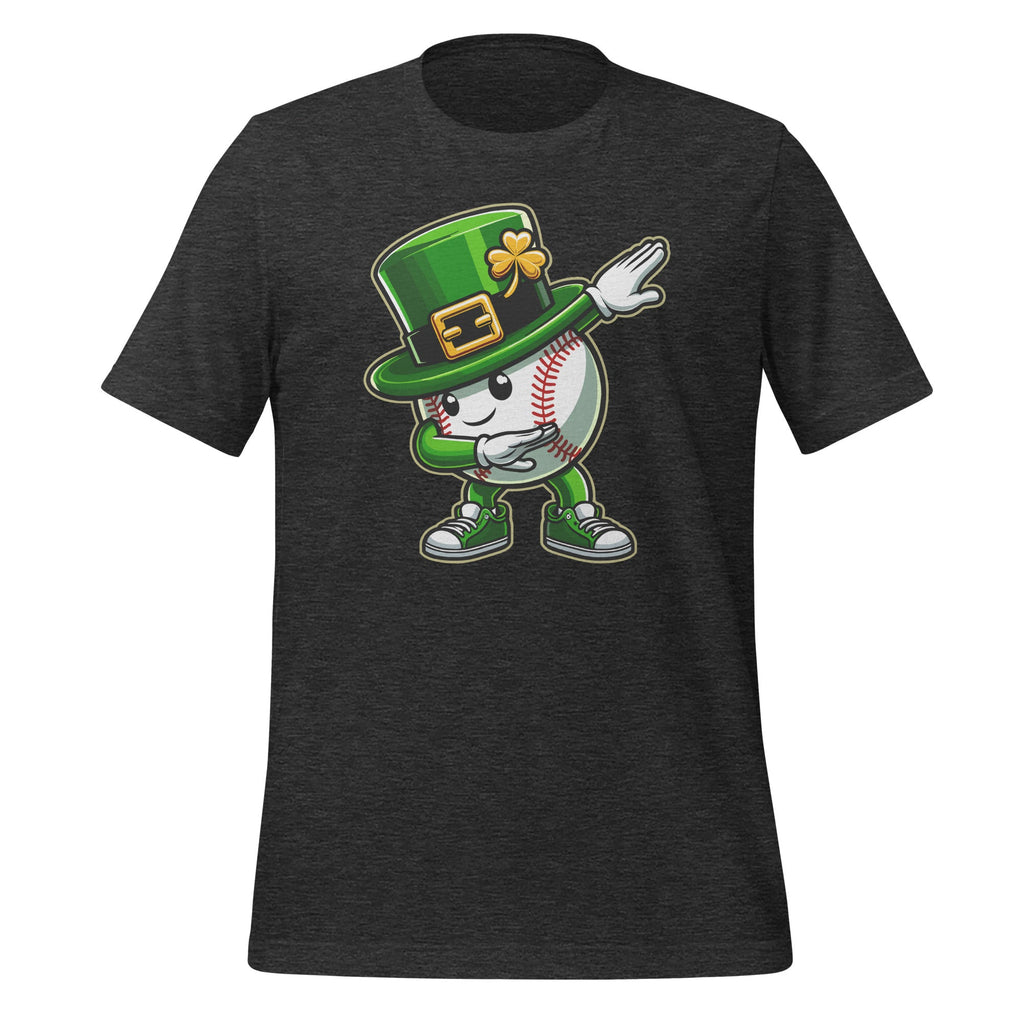 Baseball Dabbing Leprechaun Hat Shamrock St Patricks Day Unisex T-Shirt