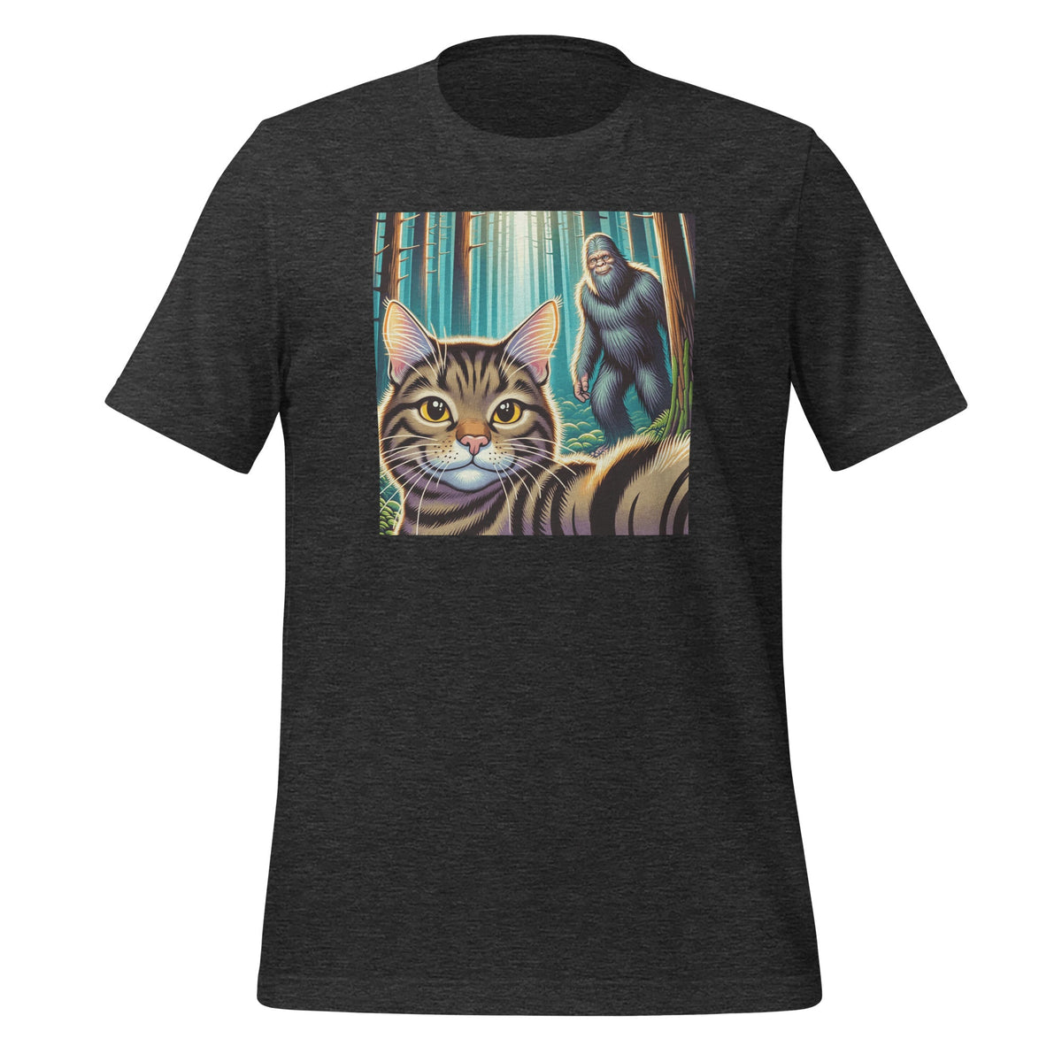 Cat Bigfoot Sasquatch Selfie Photo Funny Retro Classic product image 5