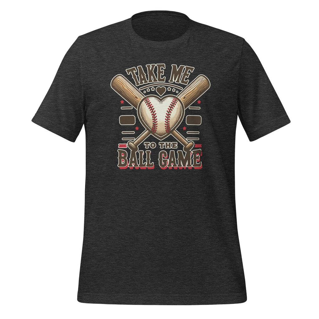 Take Me To Ball Game Baseball Softball Cheer Mom Retro product image 5