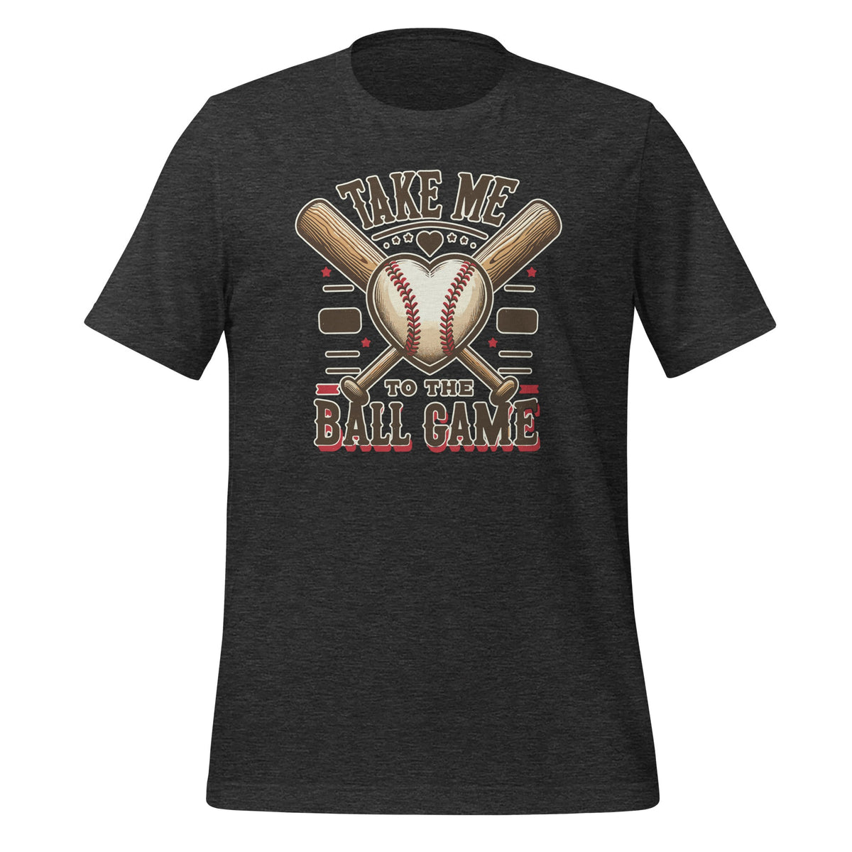 Take Me To Ball Game Baseball Softball Cheer Mom Retro product image 5