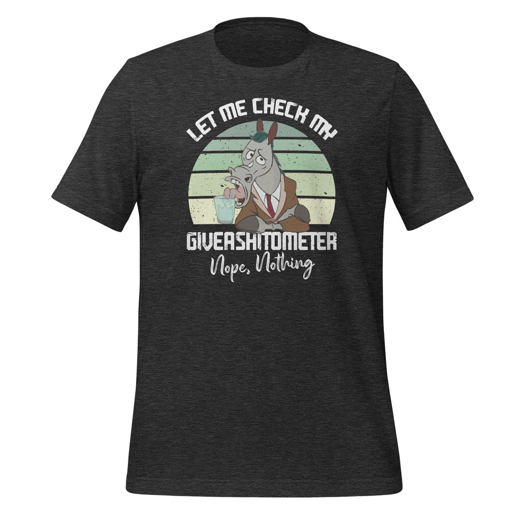 Let Me Check My Giveashitometer Nope Nothing - Funny Horse product image 5