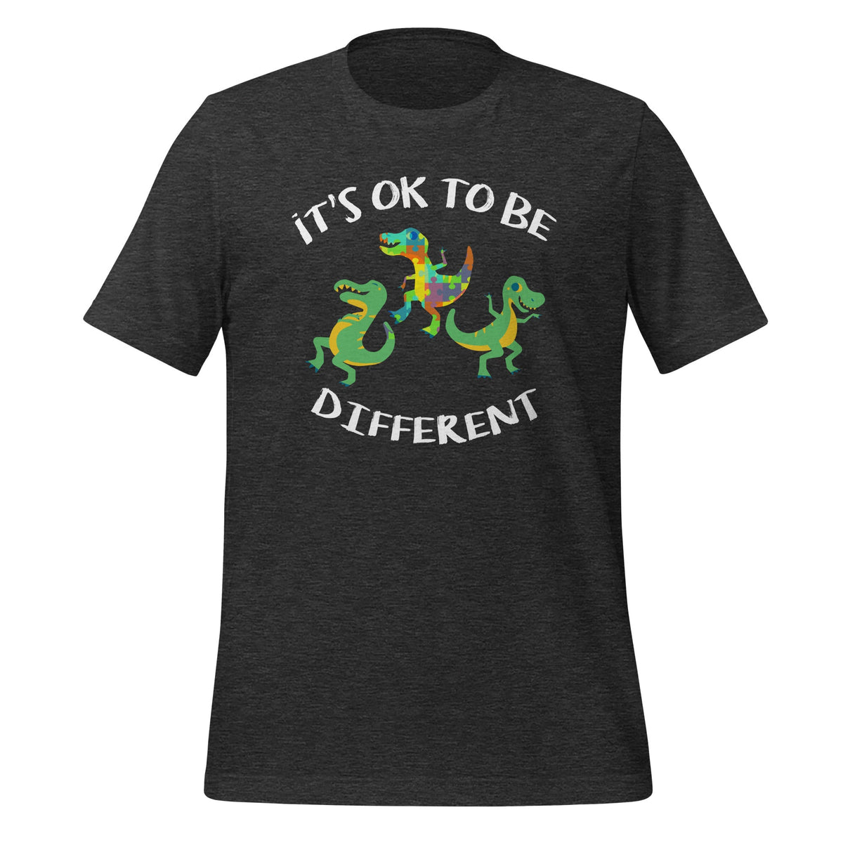 It's Ok To Be Different - Dinosaur T Rex Autism Awareness product image 5