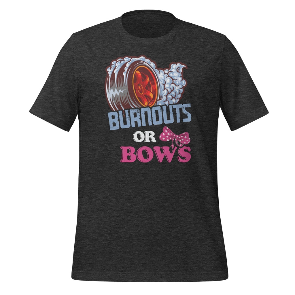 Burnouts or Bows Gender Reveal - Dad Mom Witty Party product image 5