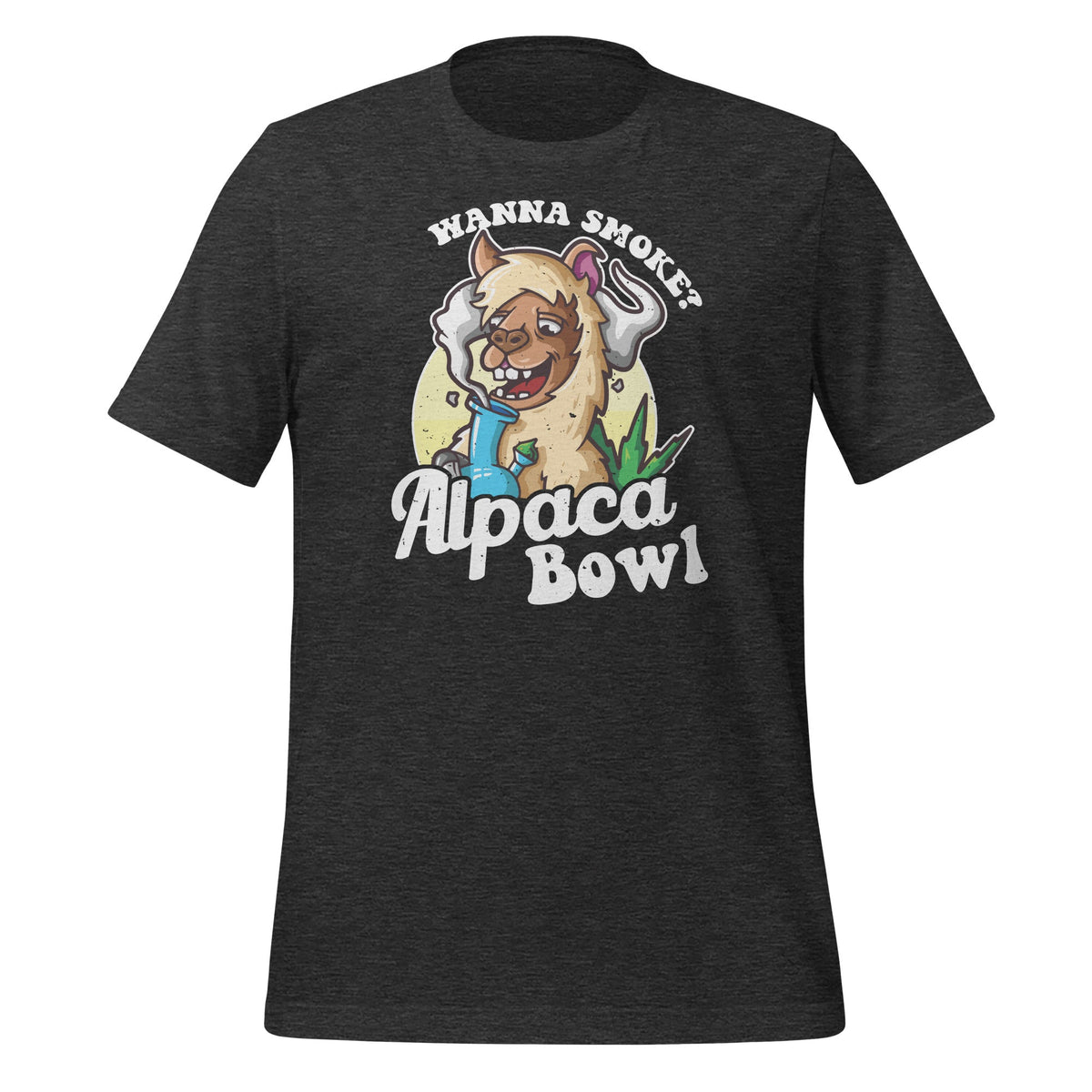 Wanna Smoke Alpaca Bowl - Funny Weed Cannabis Lover product image 5