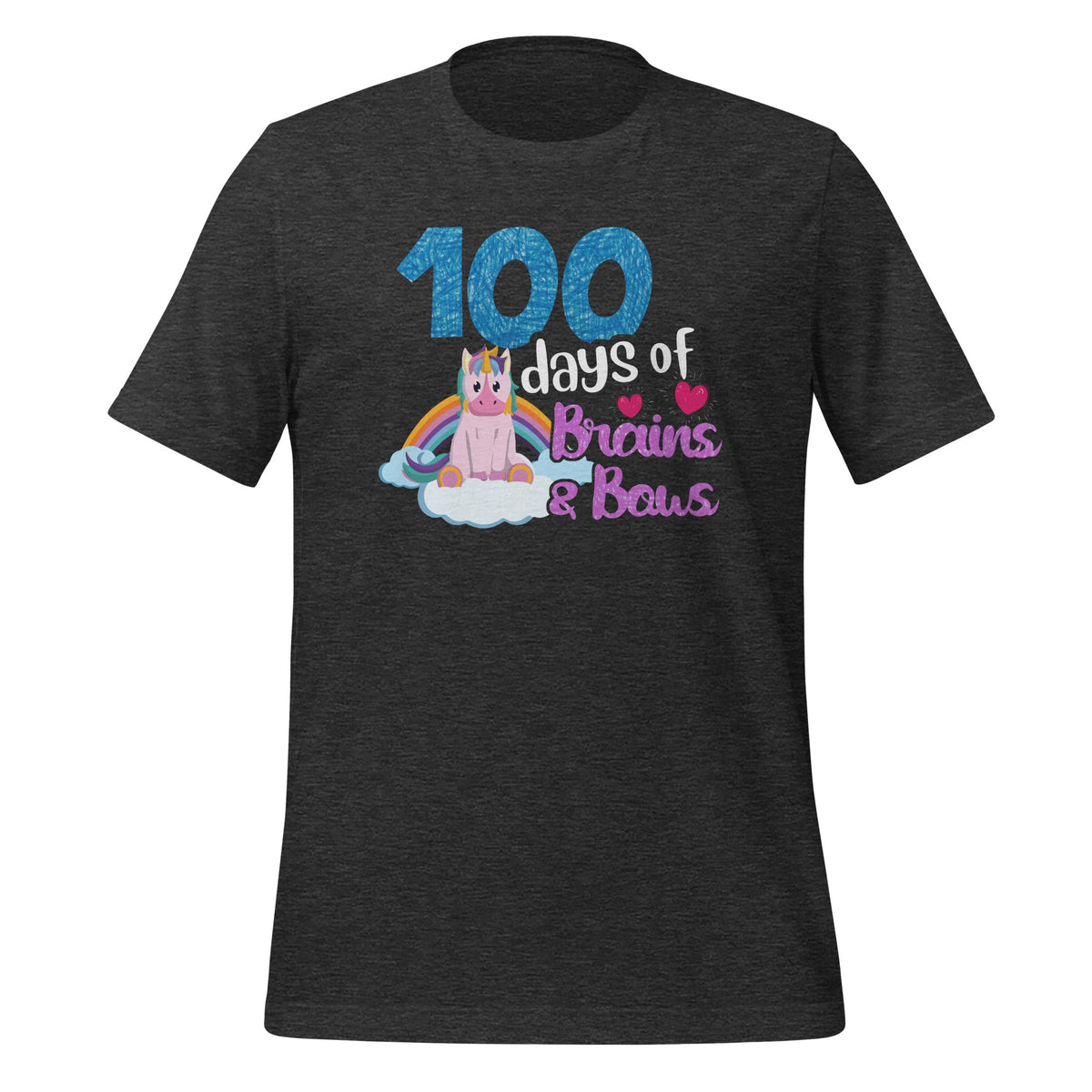 100 Days Of Brains Bows - Unicorn - 100th Day Of School product image 5
