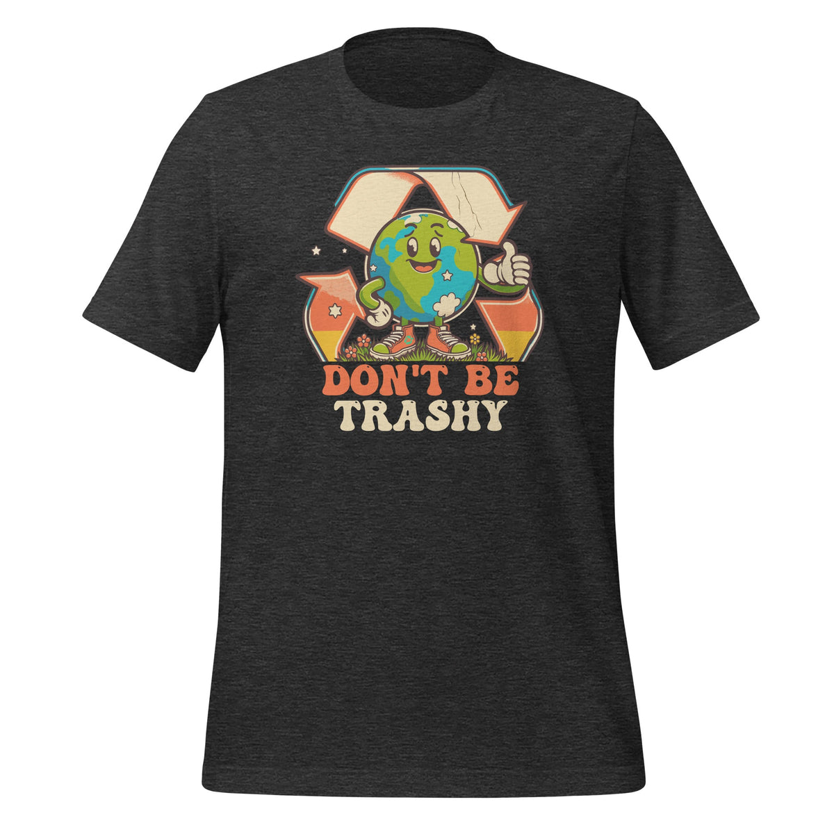 Earth Day Don't Be Trashy Retro Aesthetics Funny Unisex product image 5