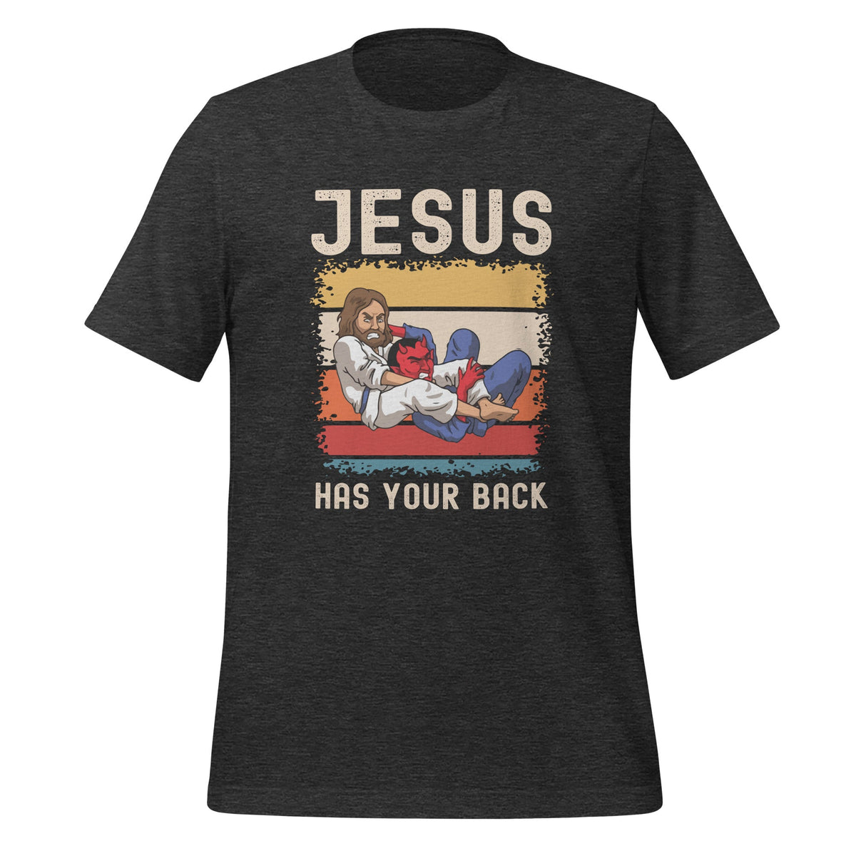 Jesus Has Your Back Brazilian Jiu Jitsu Christian Unisex product image 5