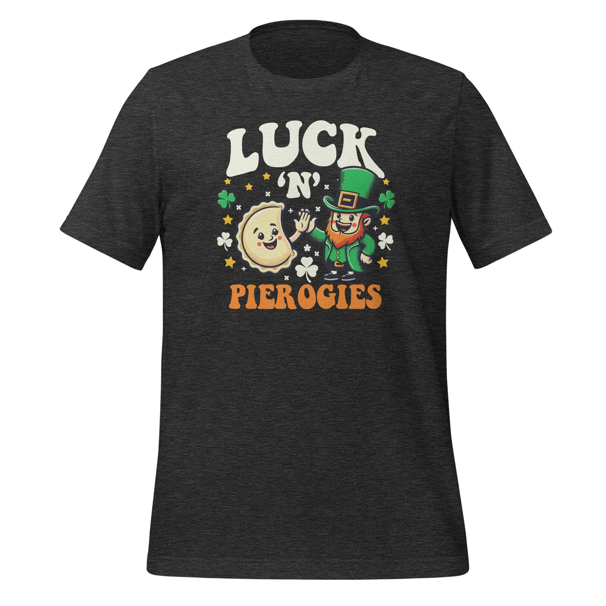 Luck N Pierogies Funny Polish Irish St Patricks Day Unisex product image 5