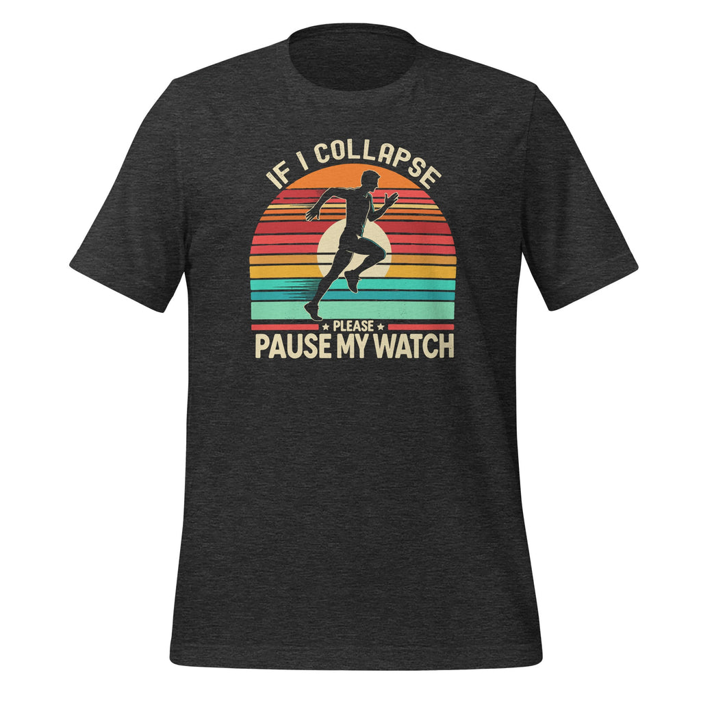 If I Collapse Please Pause My Watch Retro Funny Running product image 5