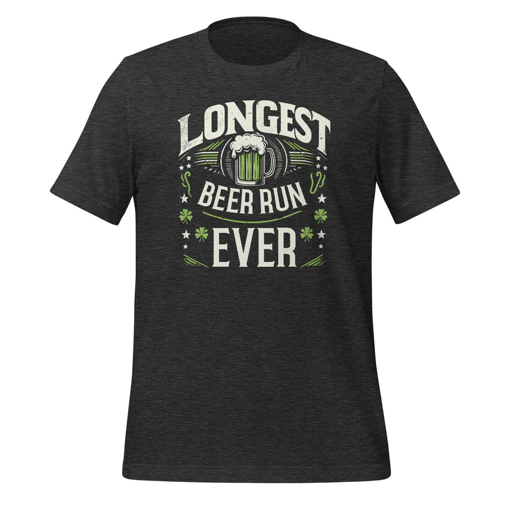 Longest Beer Run Ever St Patricks Day 5K Clover Unisex product image 5