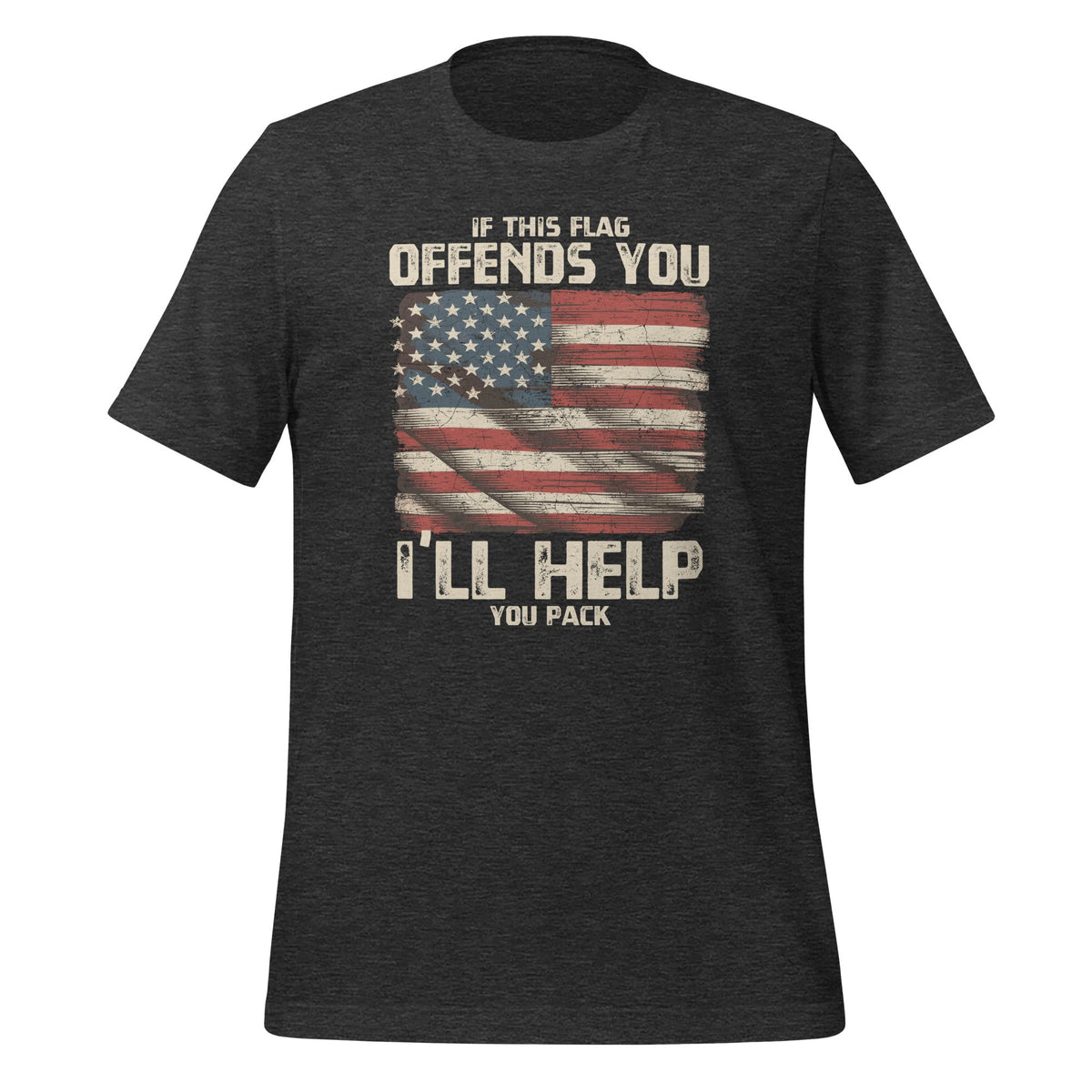 I'll Help You Pack Your Bags American Unisex T-Shirt product image 5
