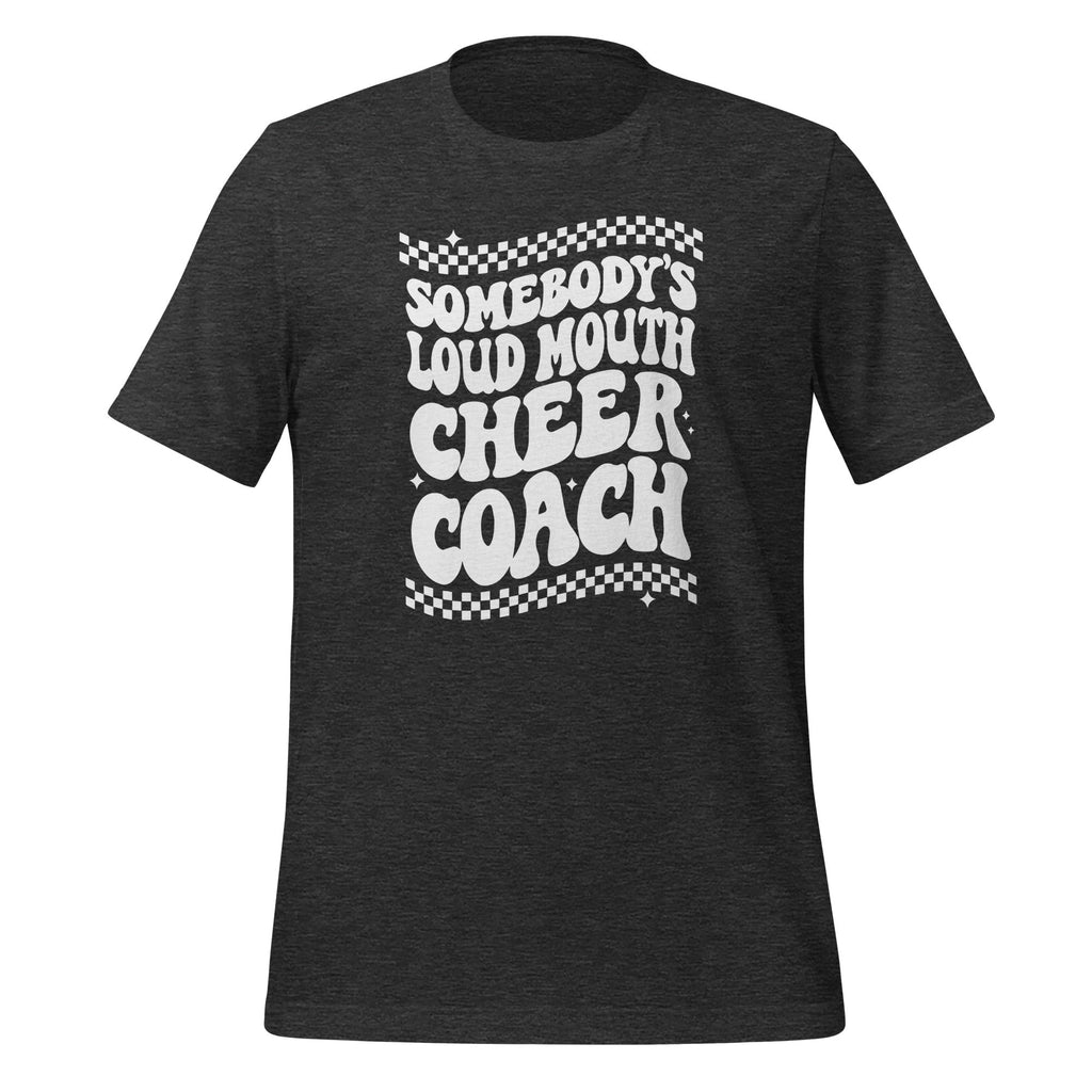 Funny Cheerleading Somebody's Loud Mouth Cheer Coach Unisex product image 5