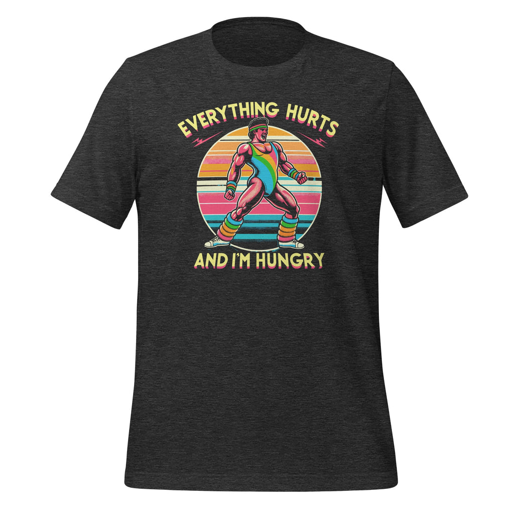 Everything Hurts And I'm Hungry Gym Workout Funny Unisex product image 5