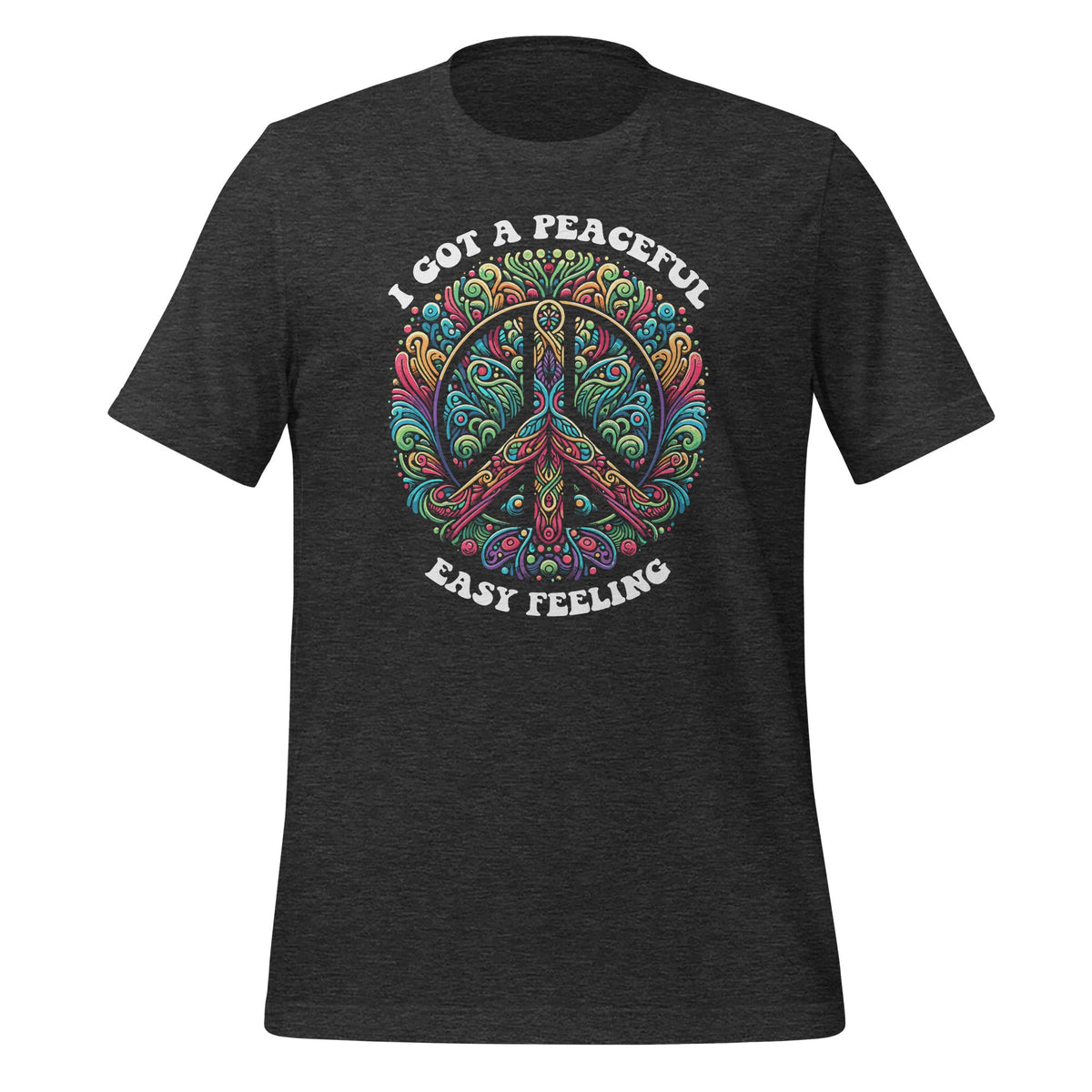I Got Peaceful Easy Feeling Hippie Peace Sign Forest Tree product image 5