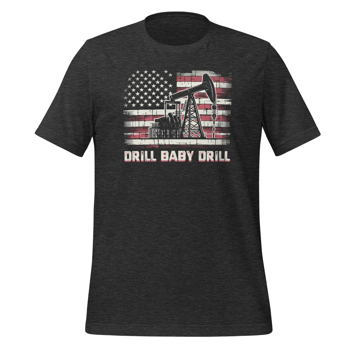 Drill Baby Oilrig American Flag Funny Political Unisex product image 5