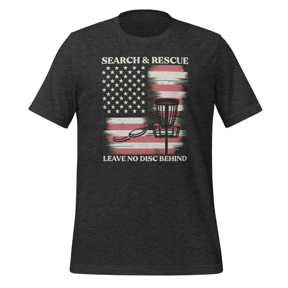 Disc Golf Search & Rescue Leave No Behind Unisex T-Shirt product image 5