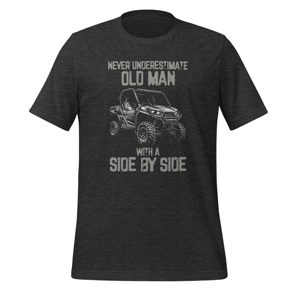 Never Underestimate An Old man With Side by UTV ATV Unisex product image 5