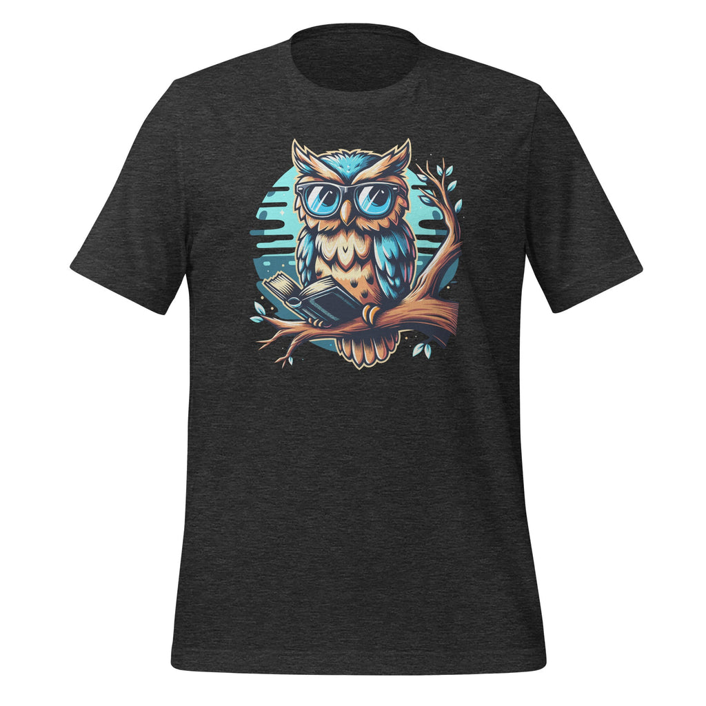 Kawaii Owl Reads Book Reading Bookworm Library Unisex product image 5