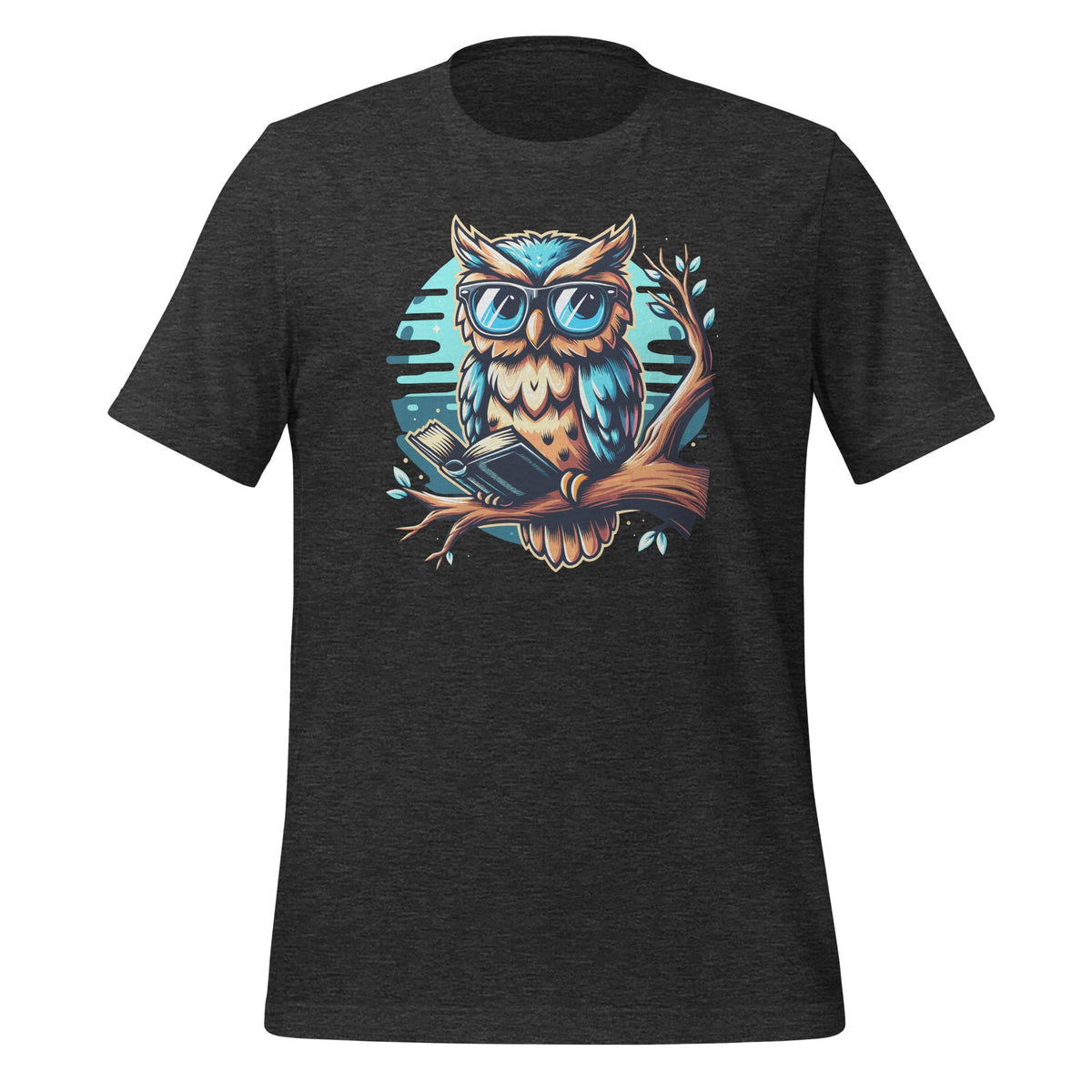 Kawaii Owl Reads Book Reading Bookworm Library Unisex product image 5