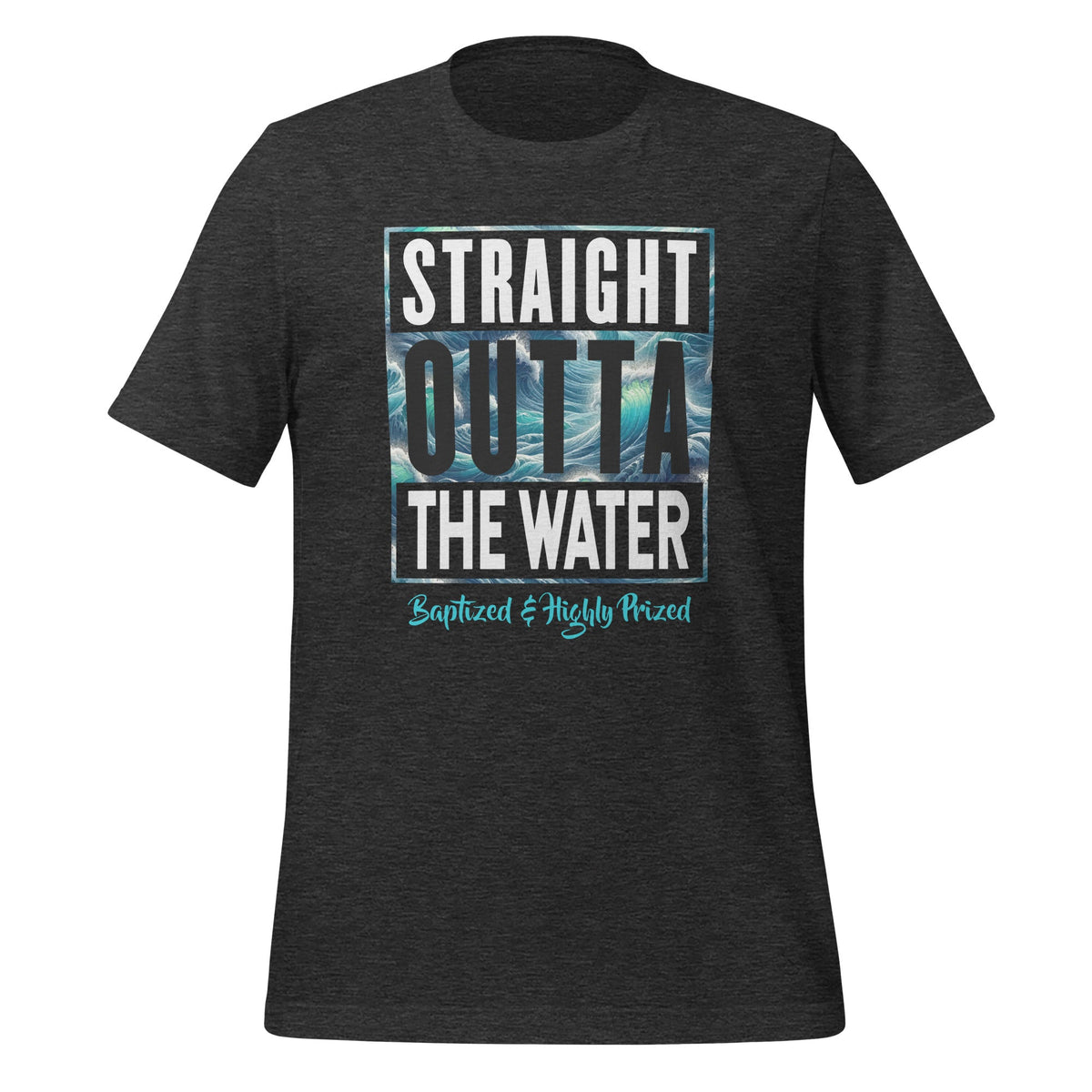 Straight Outta Water Funny Baptism Christians Baptized product image 5