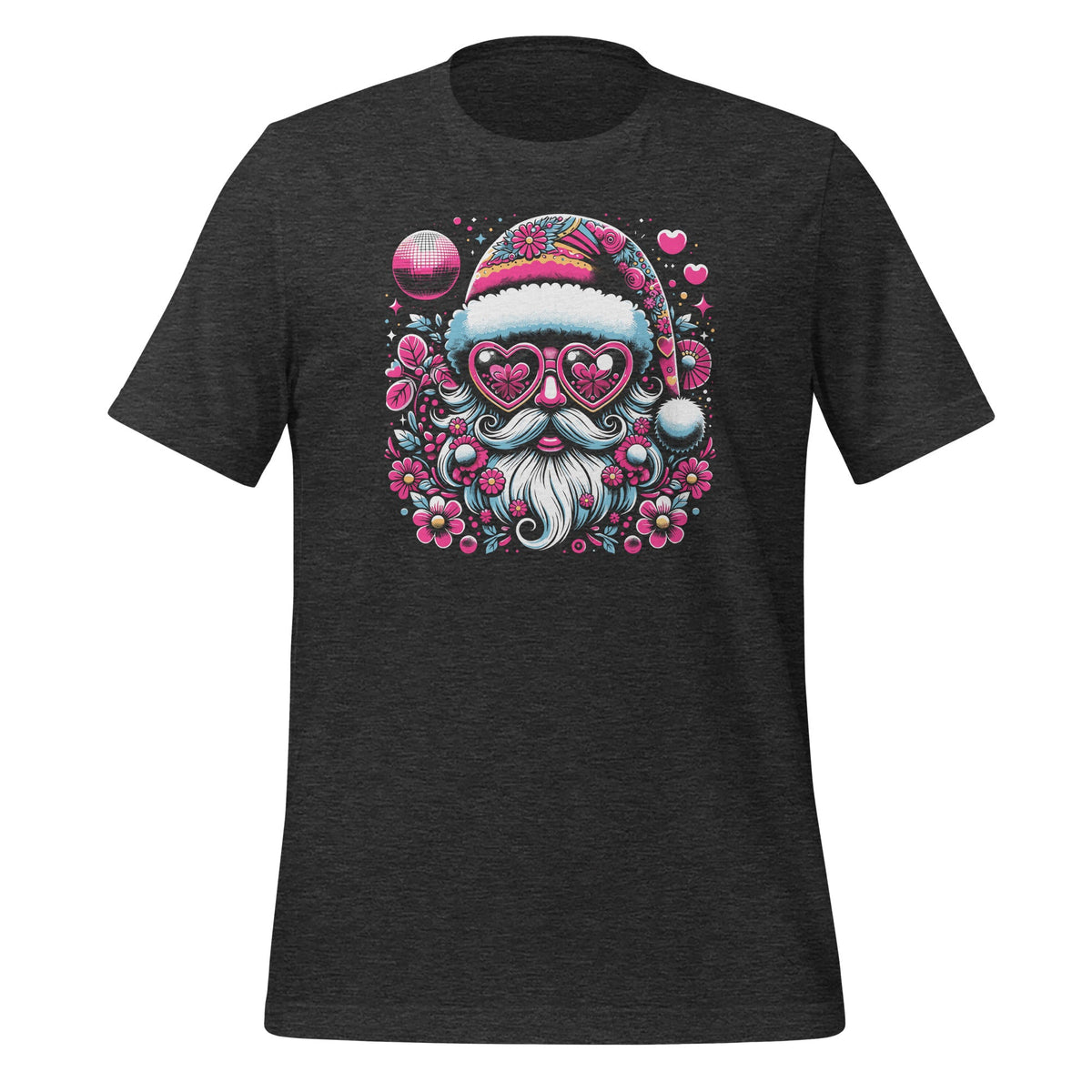 Funny Pink Santa Retro Groovy Funky Disco Christmas Floral product image 4