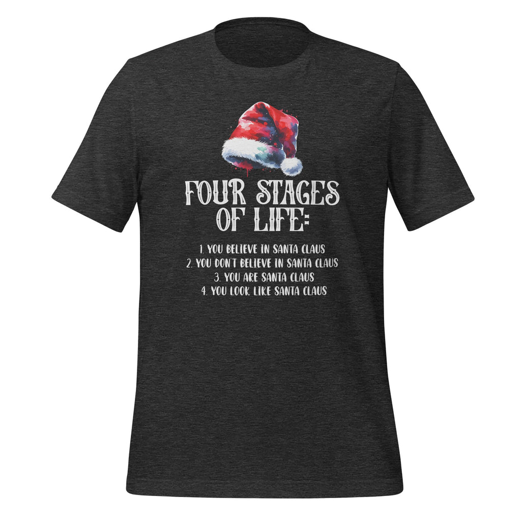 Four Stages of Life Santa Christmas Funny Meme Xmas Humor product image 4