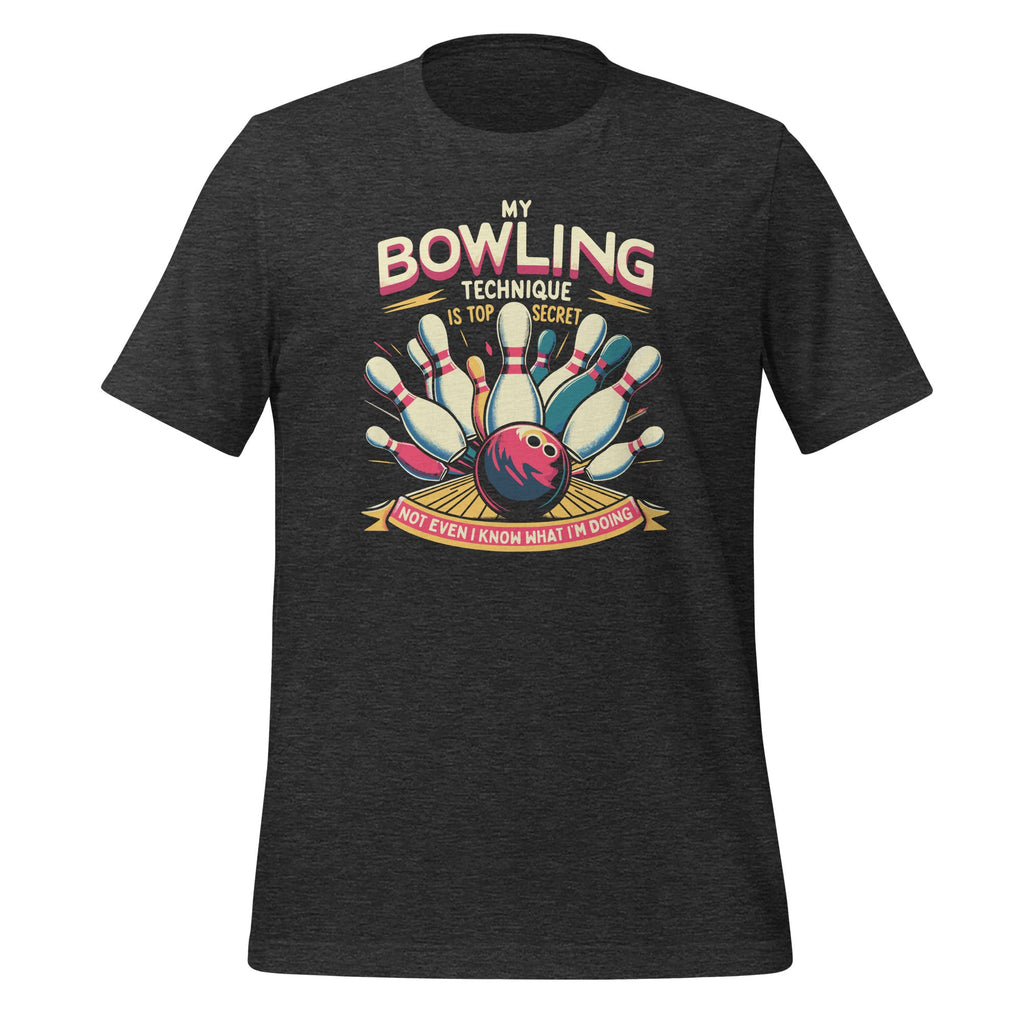 My Bowling Technique Is Top Secret Funny Bowler Unisex product image 4