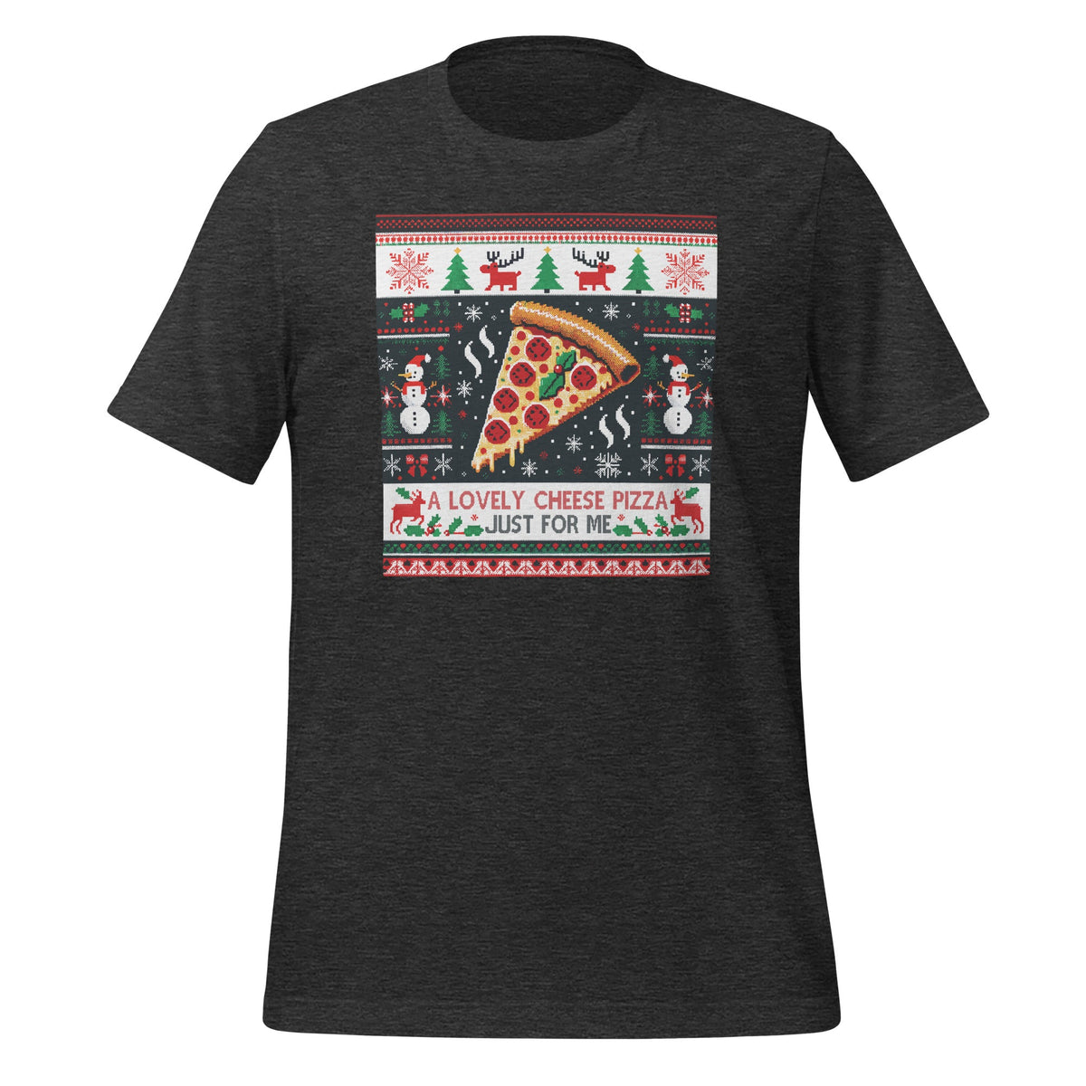 A Lovely Cheese Pizza Just For Me Ugly Xmas Christmas product image 4