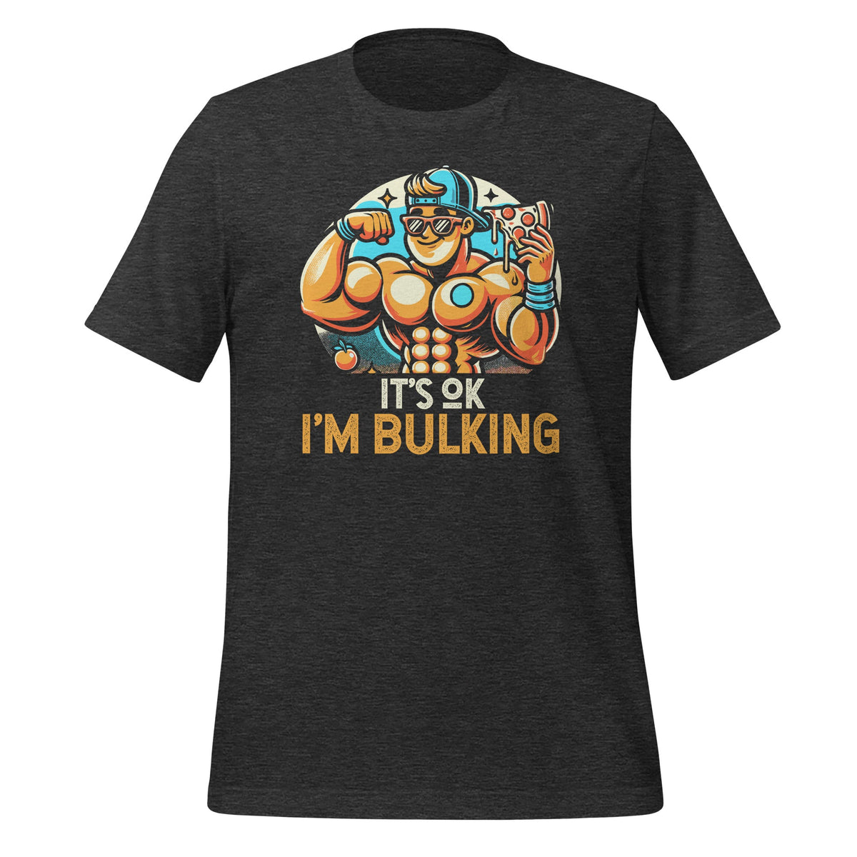Its Ok Im Bulking Funny Cheat Day Workout Gym Unisex T-Shirt product image 4