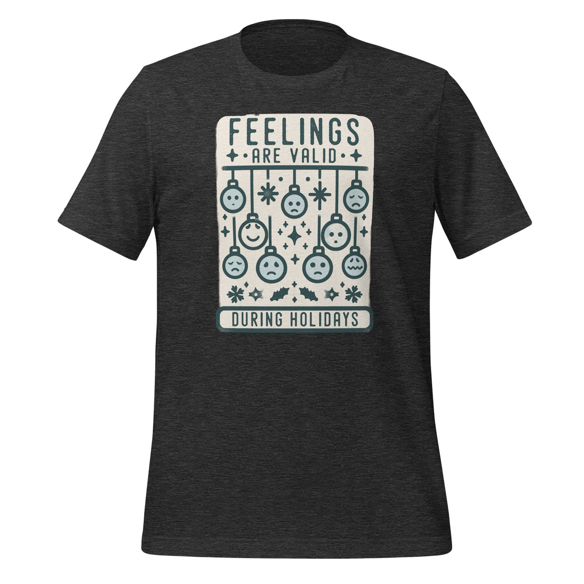 Feelings Are Valid During Holidays Mental Health Christmas product image 4