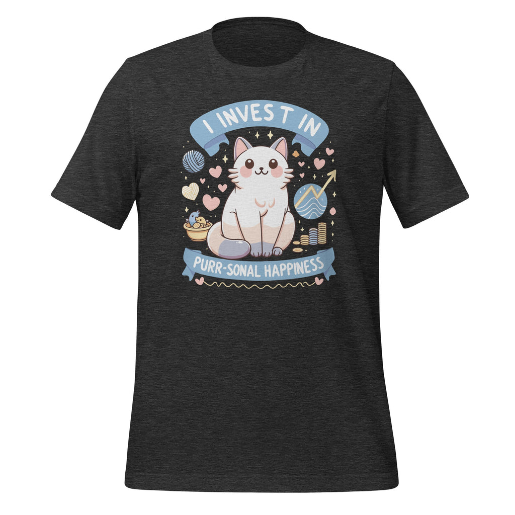I Invest In Purr-sonal Happiness Cat Kitten Lovers Fans product image 4