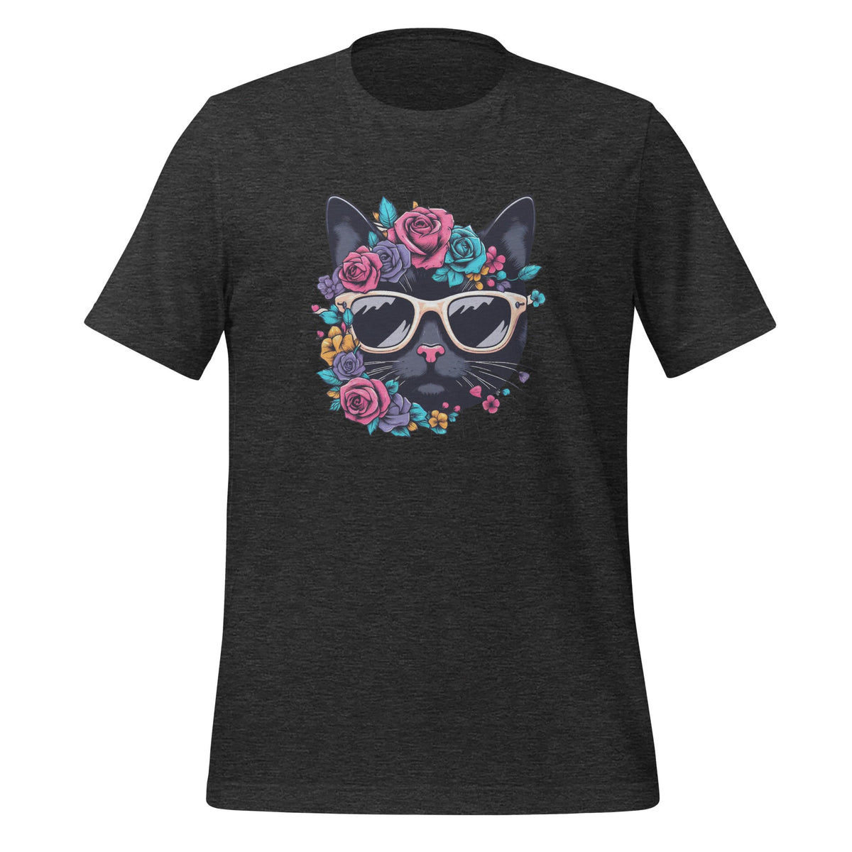 Cat Lover Artwork Sunglasses Flower Animal Graphic Unisex product image 4