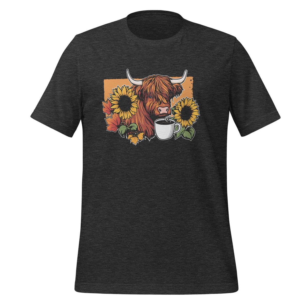 Scottish Highland Cow Sunflower Fall Vibes Coffee Lover product image 4