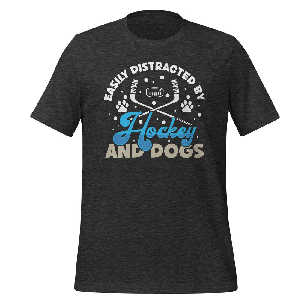 Easily distracted By Hockey and Dogs Animal Sports Lover product image 4