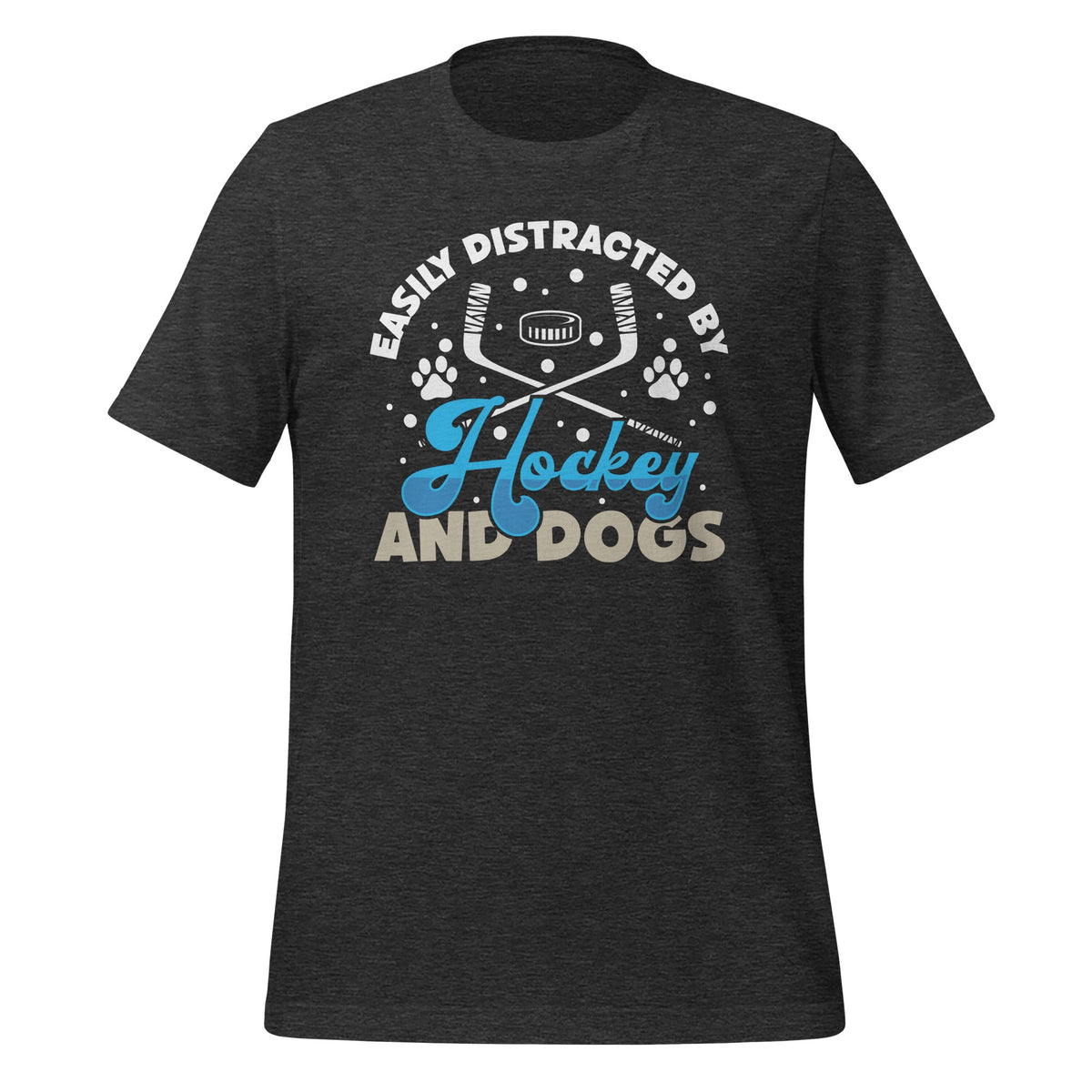 Easily distracted By Hockey and Dogs Animal Sports Lover product image 4