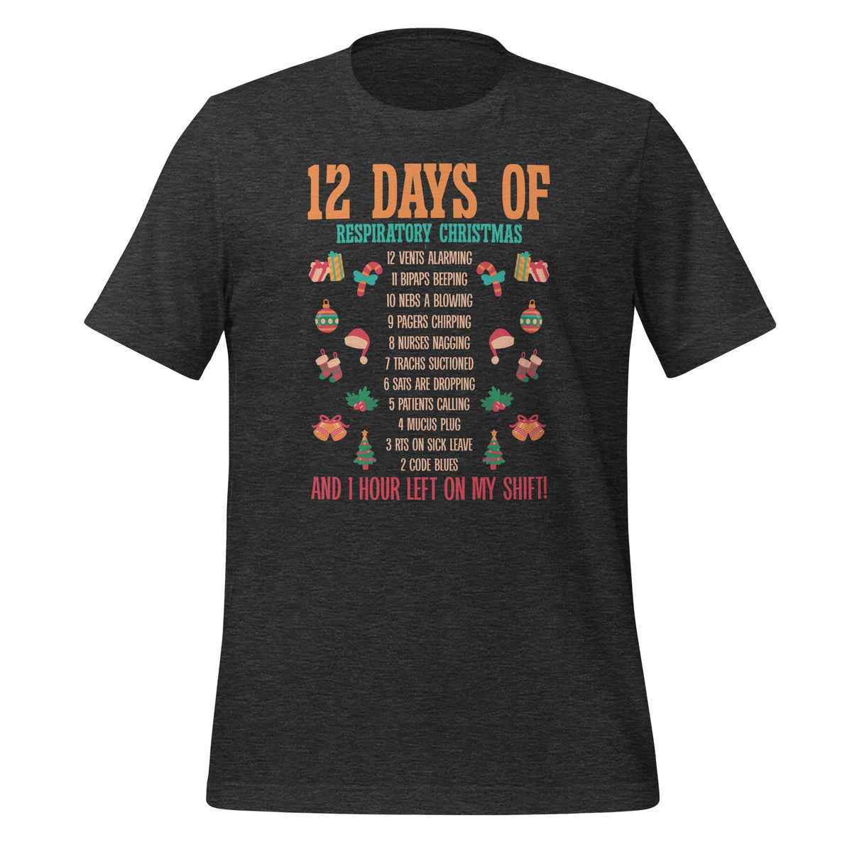 12 Days Of Respiratory Therapist Christmas RT Therapy Xmas product image 4