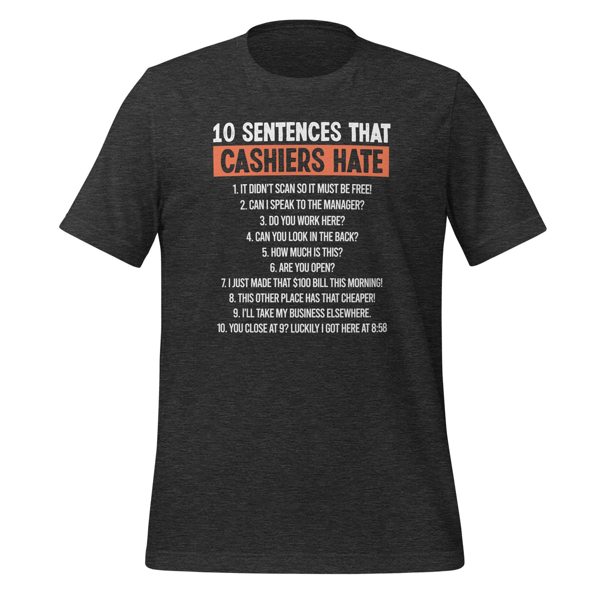10 Sentences Cashier Hates Small Business Saturday Shop product image 4