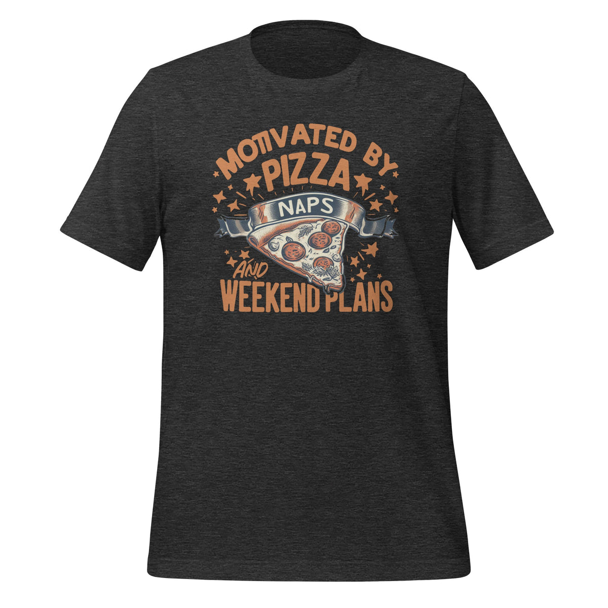 Motivated By Pizza, Naps, and Weekend Plans Funny Foodie product image 4