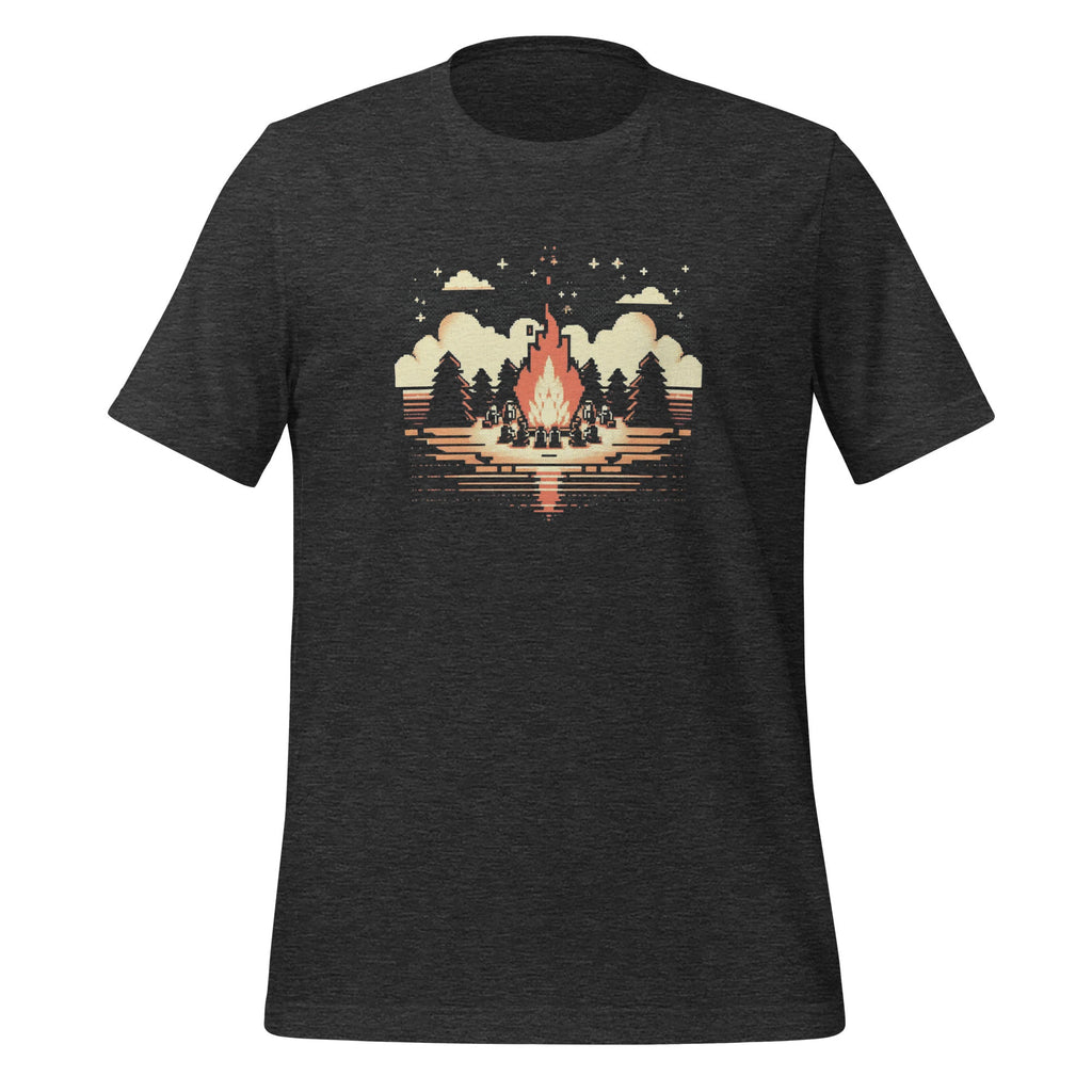 Campfire Pixelated Roasting Marshmallows Pixel Graphics product image 4