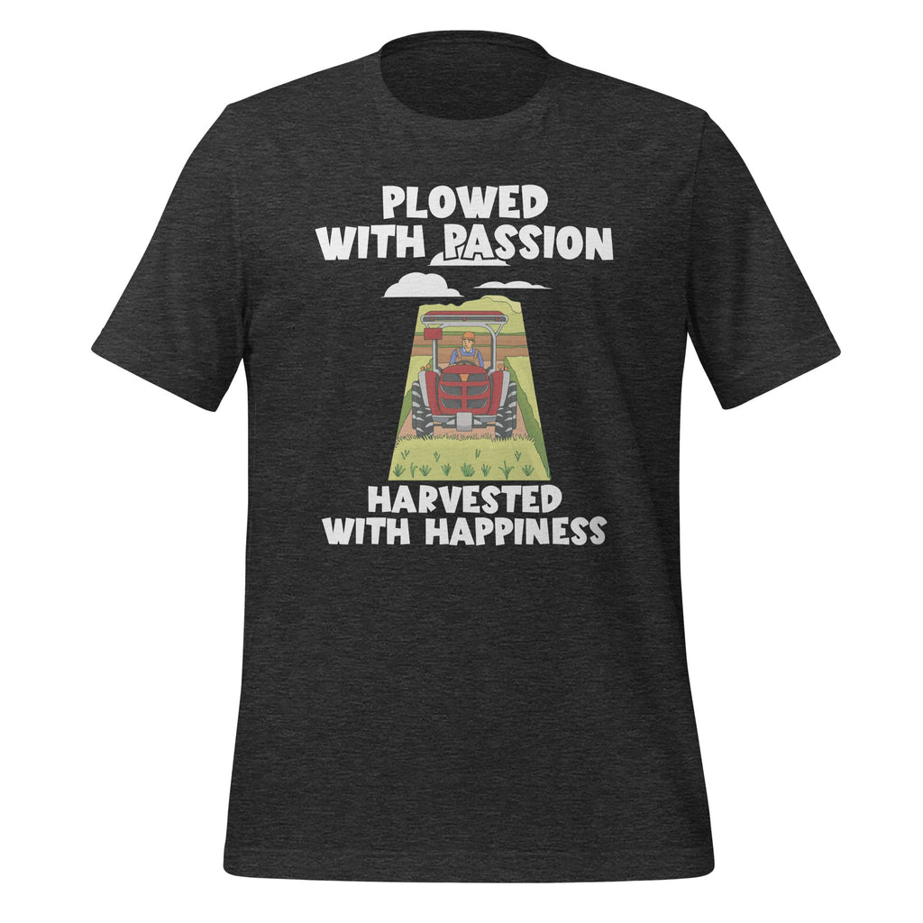 Plowed With Passion Harvested Happiness Farming Saying product image 4