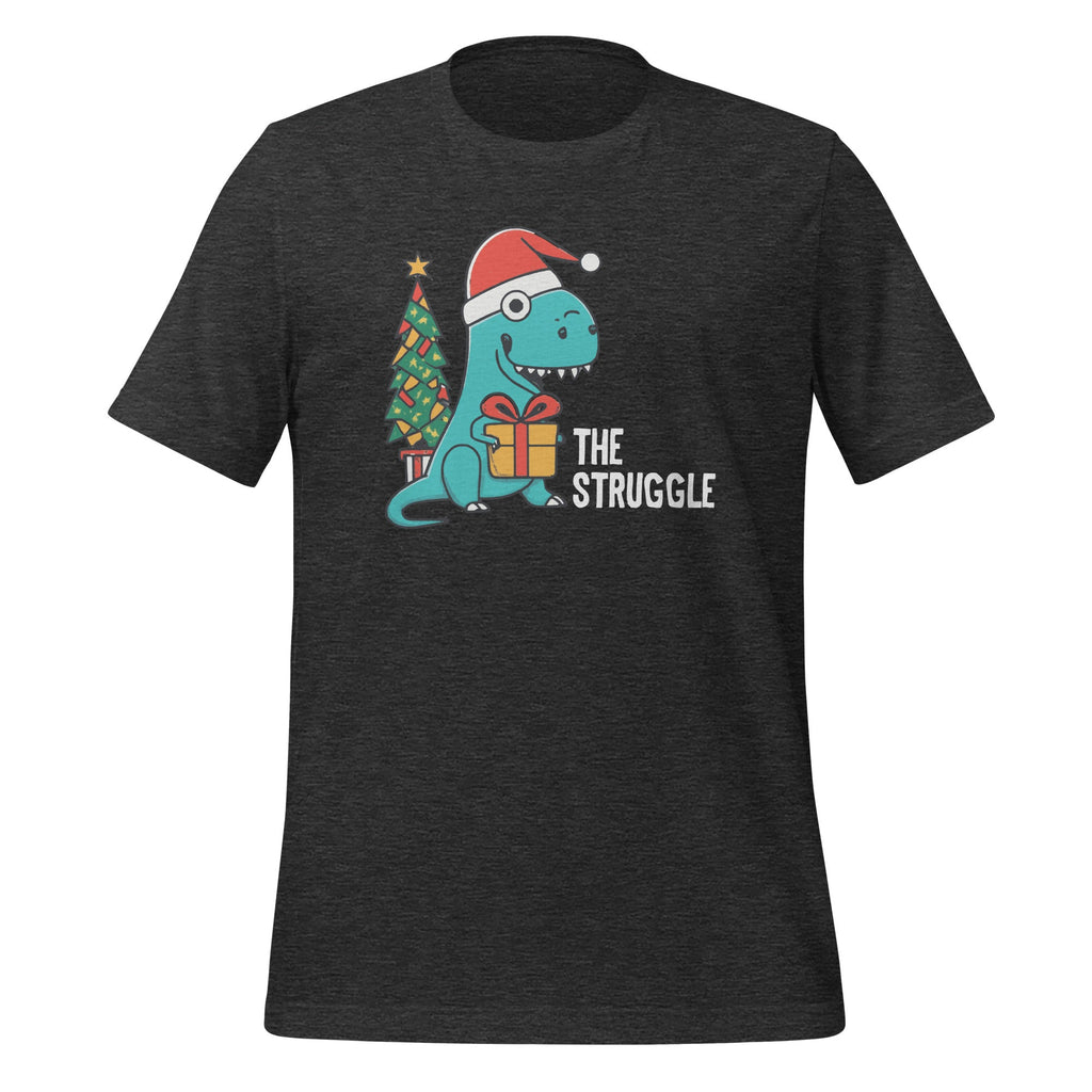 Dinosaur Christmas Tree Rex Struggle Xmas Pajamas Unisex product image 4