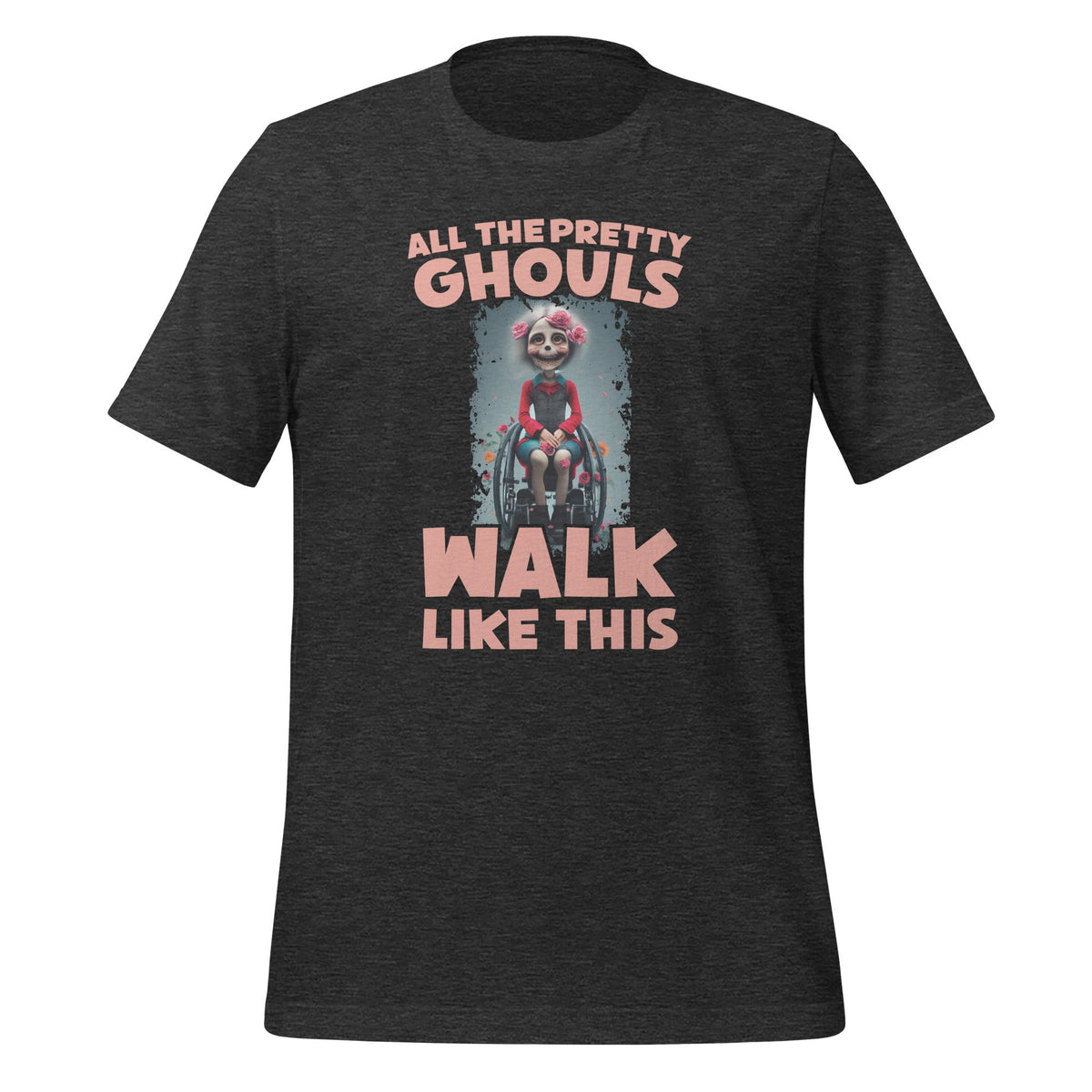 Pretty Ghouls Walk Like This Funny Wheelchair Halloween product image 4