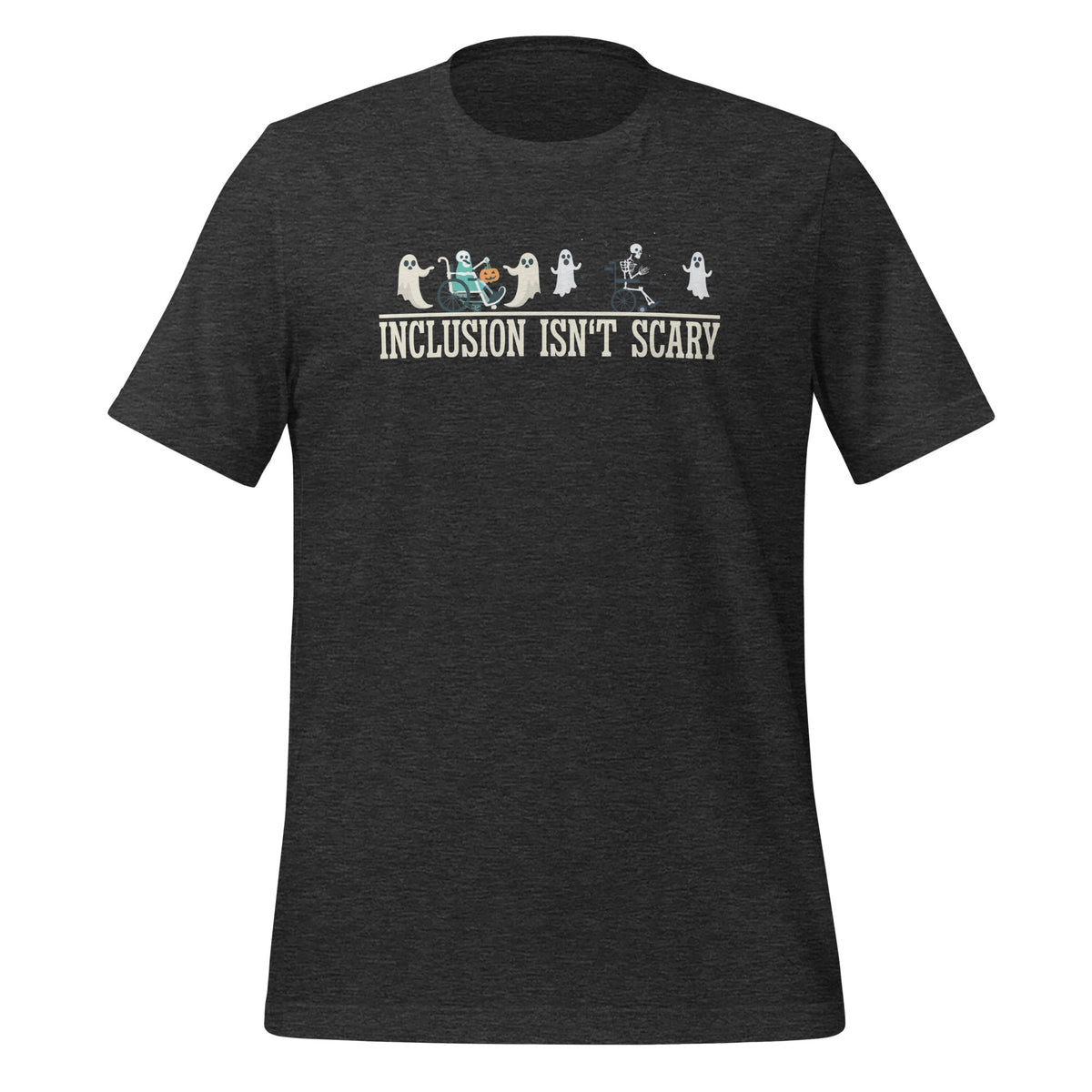Inclusion Isn't Scary Mummy Boo Ghost Halloween Unisex product image 4
