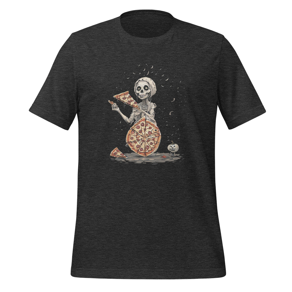 Funny Mummy Eat Pizza Halloween Celebration Unisex T-Shirt product image 4