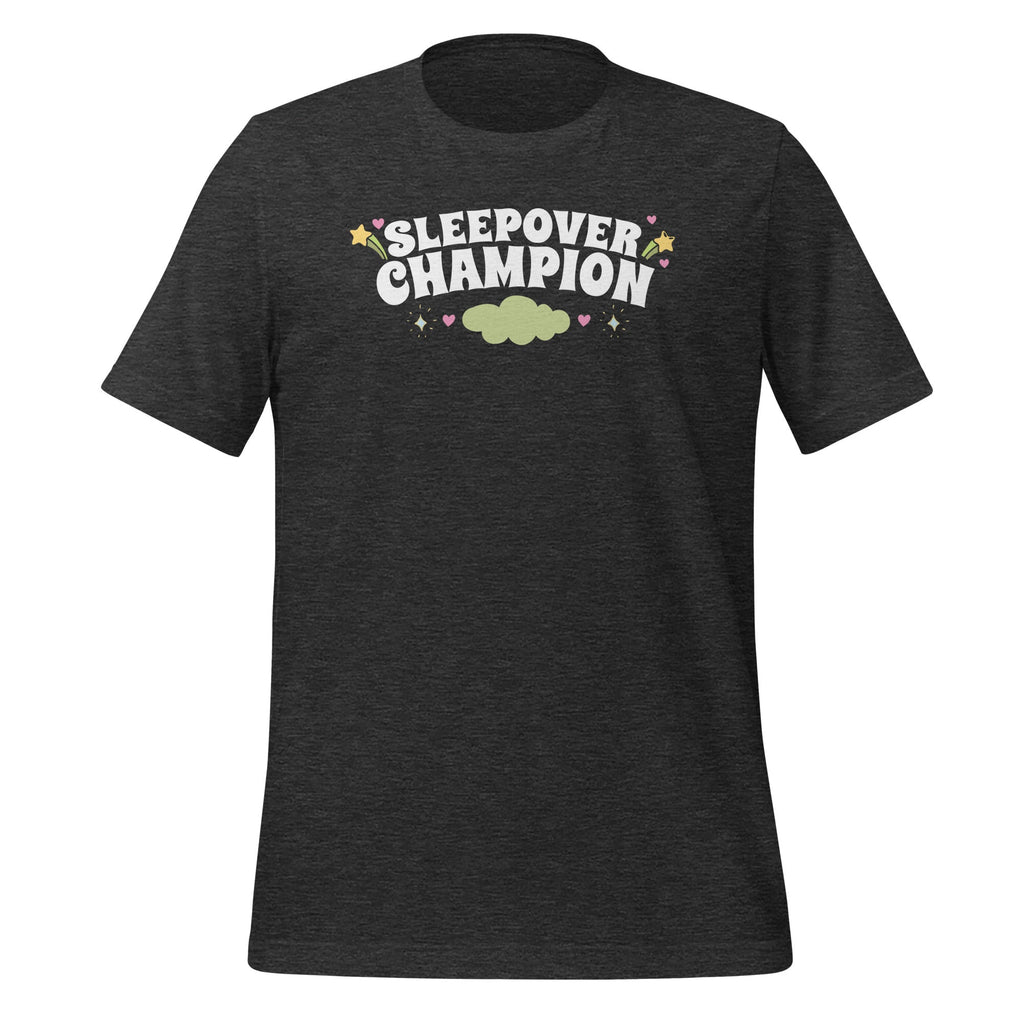 Sleepover Champion  Pillow Fights & Midnight Snacks Funny Unisex T-Shirt