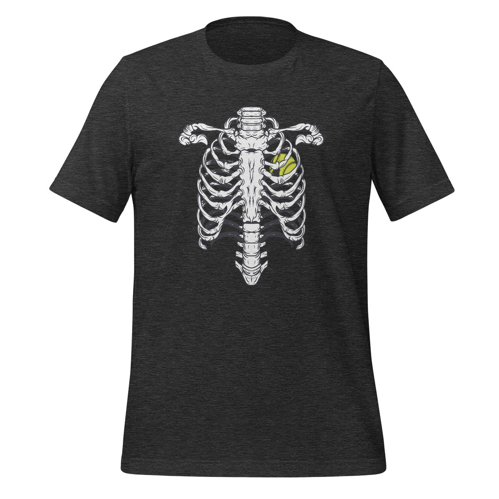 Softball Heart Skeleton Rib Cage Halloween Sports Lover product image 4